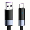 Cavo Ldnio LS242Q da USB-A a USB-C con ricarica rapida da 100W - 2m - Nero