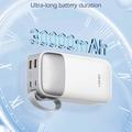 Power bank Ldnio PQ30 con cavi USB-C/Lightning - 30000mAh - Bianco