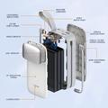 Power bank Ldnio PQ30 con cavi USB-C/Lightning - 30000mAh - Bianco