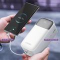 Power bank portatile Ldnio PQ50 - 50000 mAh, cavi USB-C/Lightning - Bianco