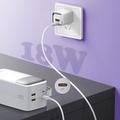 Power bank portatile Ldnio PQ50 - 50000 mAh, cavi USB-C/Lightning - Bianco