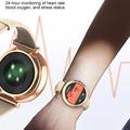Smartwatch da donna Ldnio SW02 con cardiofrequenzimetro e misuratore di ossigeno nel sangue