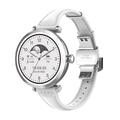 Smartwatch da donna Ldnio SW02 con cardiofrequenzimetro e misuratore di ossigeno nel sangue - Argento