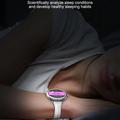 Smartwatch da donna Ldnio SW02 con cardiofrequenzimetro e misuratore di ossigeno nel sangue - Argento