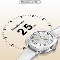 Smartwatch da donna Ldnio SW03 con oltre 100 modalità sportive e monitoraggio della salute - Argento