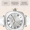 Smartwatch da donna Ldnio SW03 con oltre 100 modalità sportive e monitoraggio della salute - Argento
