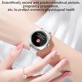 Smartwatch da donna Ldnio SW03 con oltre 100 modalità sportive e monitoraggio della salute - Argento