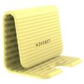 LeReach LRFP-14 Serie AirLift MagicMat: supporto pieghevole per smartphone e tablet – Giallo
