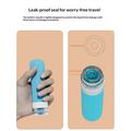 Set di bottiglie da viaggio in silicone a tenuta stagna con contenitore