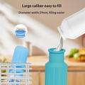 Set di bottiglie da viaggio in silicone a tenuta stagna con contenitore
