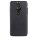 Pierre Cardin iPhone 11 Pro Max Leather Coated TPU Case - Black