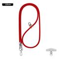 Cordino universale per telefono a tracolla di Leeu Design - 120cm, 6mm - rosso