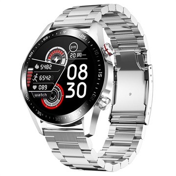 Smartwatch Impermeabile con Frequenza Cardiaca K12 - Nero