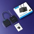 Scheda di acquisizione video Lemorele AC12 Mini HD - 1080p, 60Hz, supporto PD da 100W - Nero