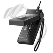 Occhiali Lemorele HD200 AR con adattatore HDMI/USB-C per Fire TV Stick - Nero