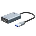 Cavo adattatore da USB-A a HDMI Lemorele LC06 Plus - 4K, 30Hz - Grigio