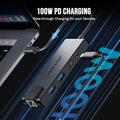 Hub USB-C 5-in-1 Lemorele TC24L - HDMI, Gigabit Ethernet, USB-C, 2x USB-A