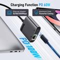 Adattatore Lemorele TC35 da USB-C a Ethernet 2.5G con porta USB-C