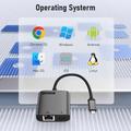 Adattatore Lemorele TC35 da USB-C a Ethernet 2.5G con porta USB-C