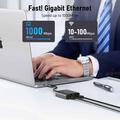 Adattatore Lemorele TC35 da USB-C a Ethernet 2.5G con porta USB-C