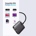 Adattatore Lemorele TC35 da USB-C a Ethernet 2.5G con porta USB-C