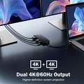 Hub USB-C 7-in-1 Lemorele TC510 - Nero