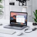 Hub USB 3.0 Lemorele TC53 Compact 4-in-1 - Grigio