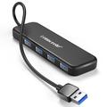 Hub USB 3.0 Lemorele TC55 Slim a 4 porte - Nero