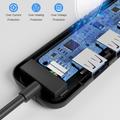 Hub USB 3.0 Lemorele TC55 Slim a 4 porte - Nero