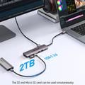 Hub USB-C 10 in 1 Lemorele TC91 - Grigio