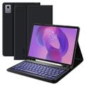 Custodia con tastiera Bluetooth Lenovo Idea Tab Plus Tech-Protect SmartCase - Nera