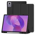 Custodia Folio Tri-Fold Tech-Protect SmartCase Pen per Lenovo Idea Tab Plus - Nera