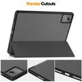 Custodia Smart Folio per Lenovo Idea Tab Plus Serie Tri-Fold - Grigia