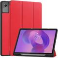 Custodia Smart Folio serie Tri-Fold per Lenovo Idea Tab Plus - Rossa
