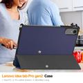 Custodia Smart Folio per Lenovo Idea Tab Pro Gen 2 serie Tri-Fold - Blu scuro