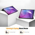 Custodia Smart Folio per Lenovo Idea Tab Pro Gen 2 Serie Tri-Fold - Grigia