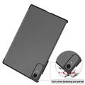 Custodia Smart Folio per Lenovo Idea Tab Pro Gen 2 Serie Tri-Fold - Grigia