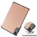 Custodia Smart Folio serie Tri-Fold per Lenovo Idea Tab Pro Gen 2 - Oro rosa
