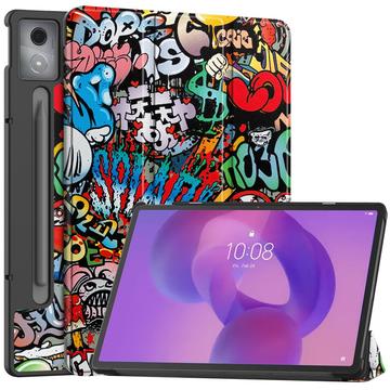 Custodia Smart Folio per Lenovo Idea Tab Pro serie Tri-Fold - Graffiti