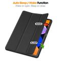 Custodia Smart Folio serie Tri-Fold per Lenovo Idea Tab - Nera