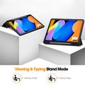 Custodia Smart Folio serie Tri-Fold per Lenovo Idea Tab - Nera