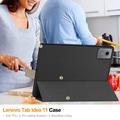 Custodia Smart Folio serie Tri-Fold per Lenovo Idea Tab - Nera