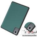 Custodia Smart Folio per Lenovo Idea Tab serie Tri-Fold - Verde scuro
