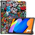Custodia Smart Folio serie Tri-Fold per Lenovo Idea Tab - Graffiti