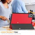 Custodia Smart Folio serie Tri-Fold per Lenovo Idea Tab - Rossa