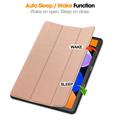 Custodia Smart Folio serie Tri-Fold per Lenovo Idea Tab - Oro rosa