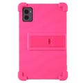 Custodia in silicone per Lenovo Legion Y700 (2023), Legion Tab con kickstand - Rosa Neon