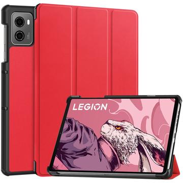 Custodia Smart Folio serie Tri-Fold per Lenovo Legion Y700 (2023), Legion Tab - Rossa