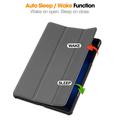 Custodia Smart Folio per Lenovo Legion Y700 (Gen 4) Serie Tri-Fold - Grigia
