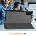 Custodia Smart Folio per Lenovo Legion Y700 (Gen 4) Serie Tri-Fold - Grigia